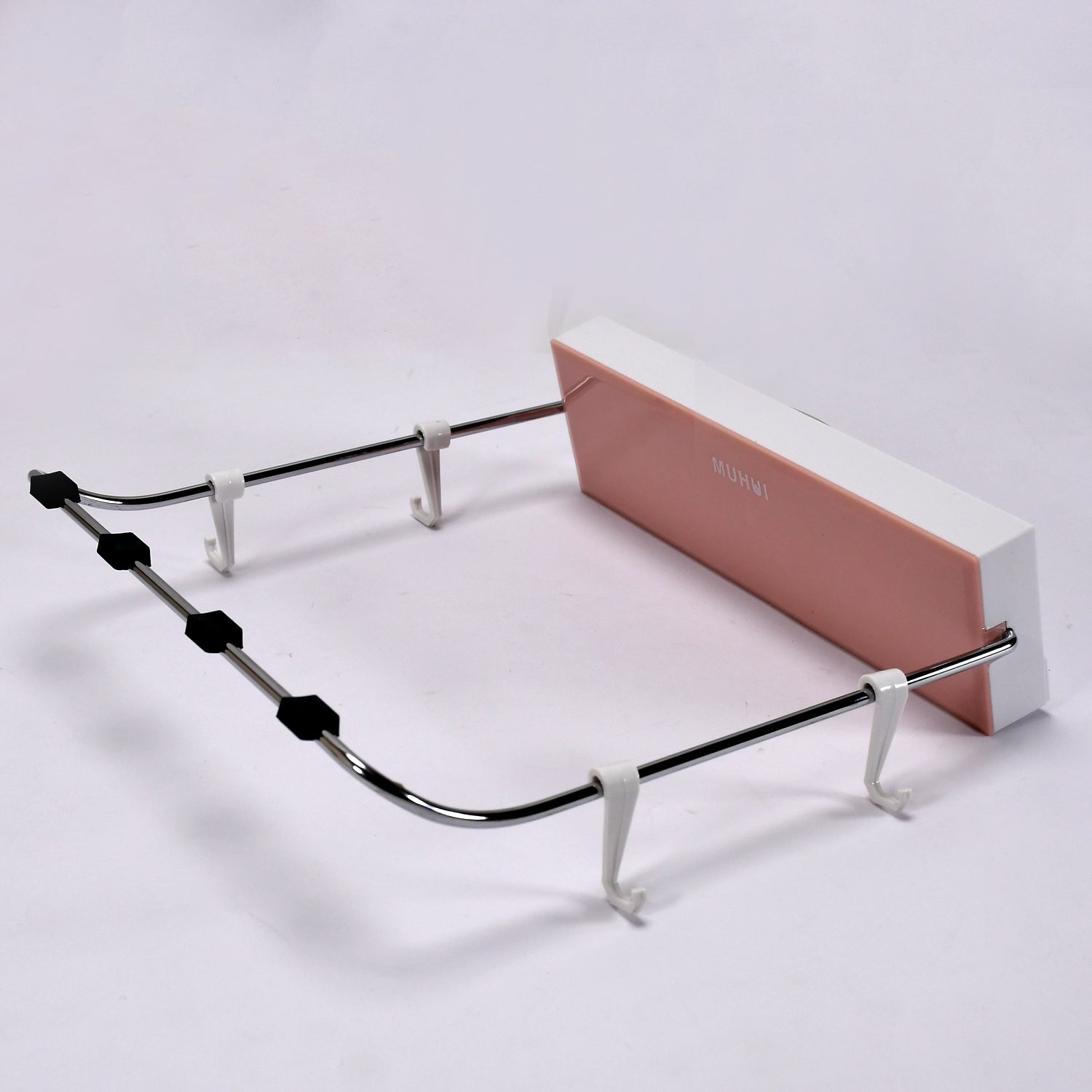 7660 Wall Mounted Foldable Wash Basin Storage Rack Shelf Holder Self Adhesive with sticker DeoDap 7660 Wall Mounted Foldable Wash Basin Storage Rack Shelf Holder Self Adhesive with sticker DeoDap